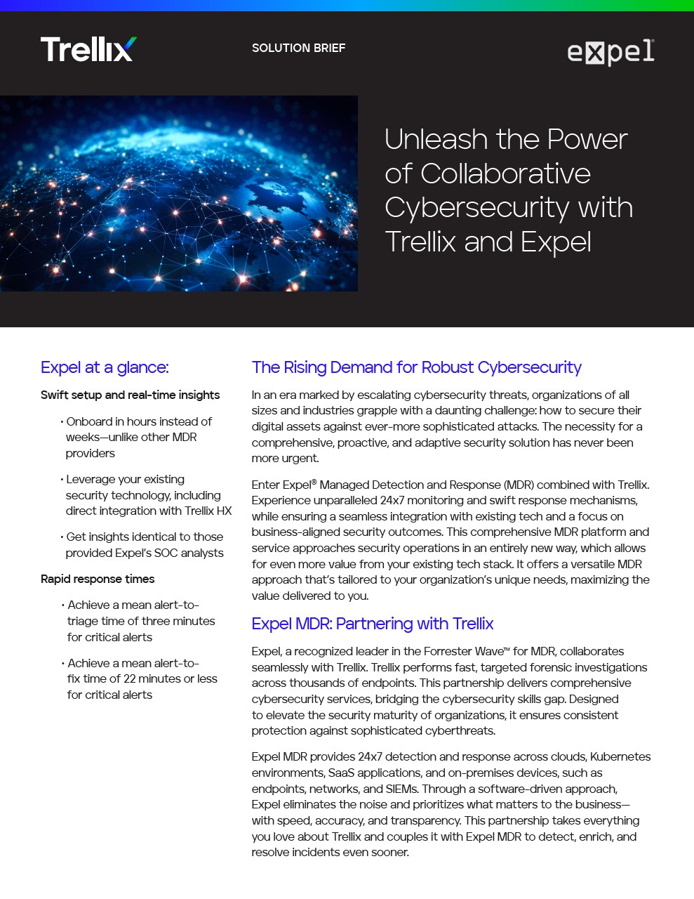 Unleash the Power of Collaborative Security Solution Brief Thumbnail